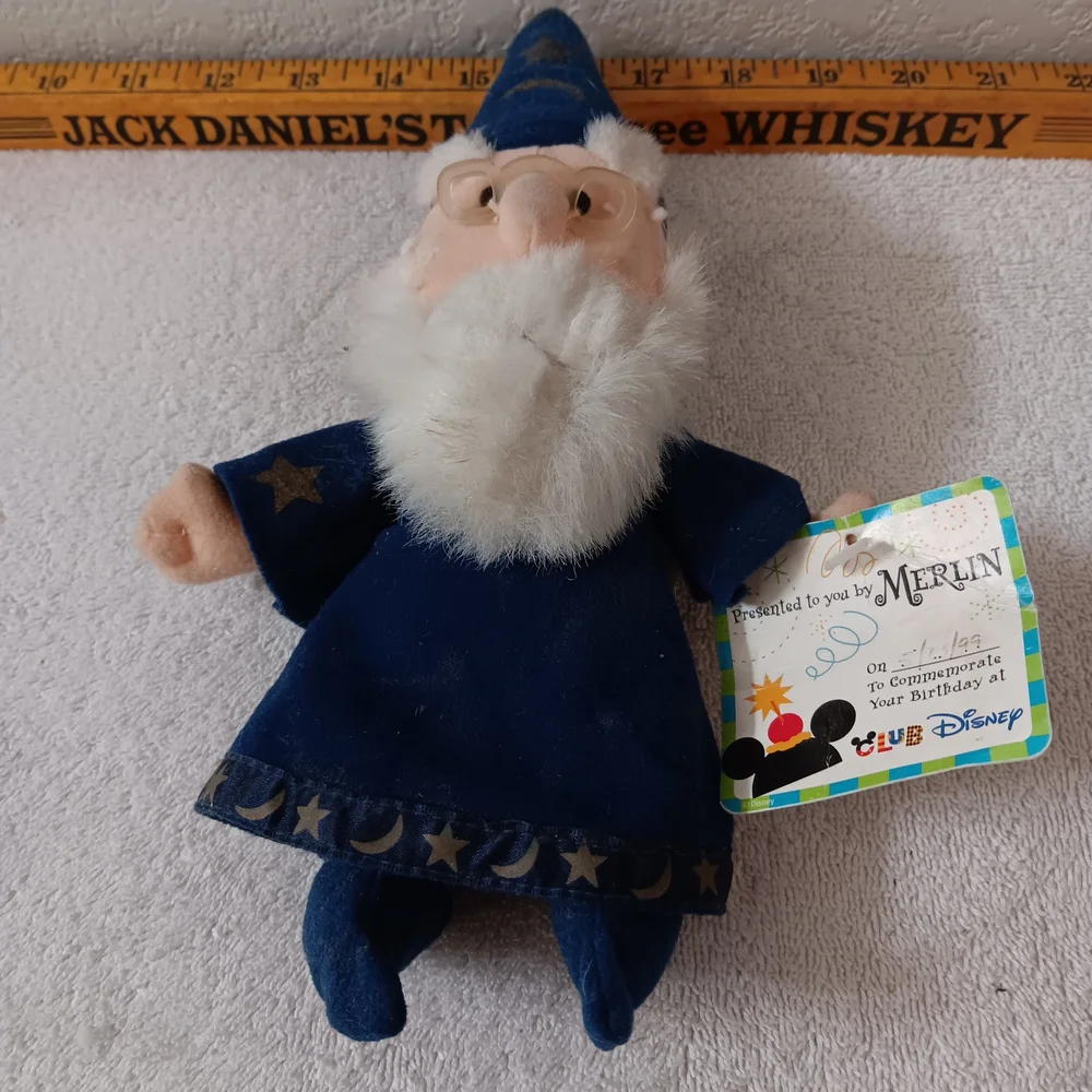 Disney Merlin Wizard Plush Toy
